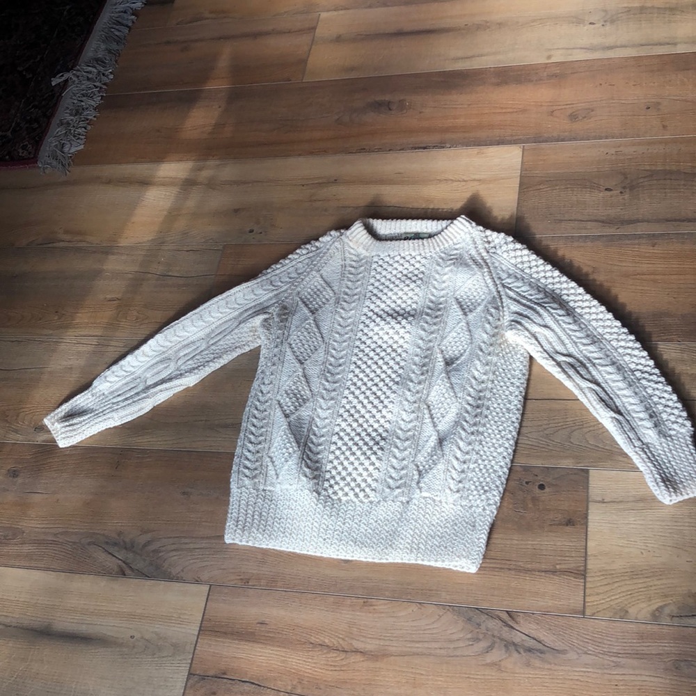 Beige Irish Sweater